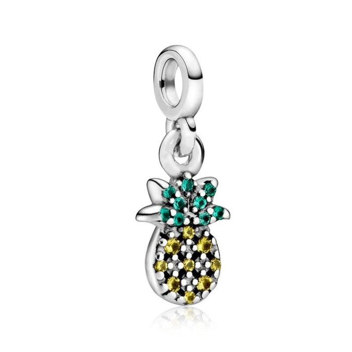 Sterling Silver Series Beads Bracelets Charm For Women