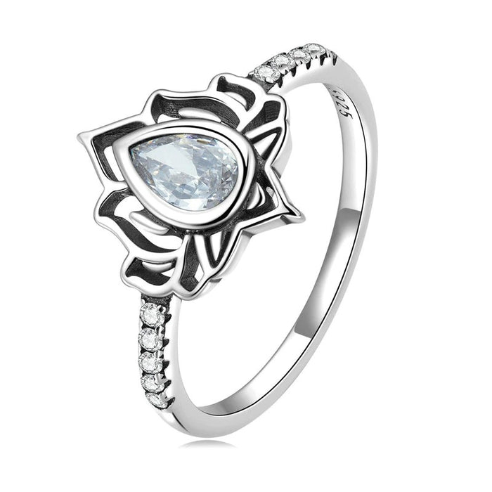 Sterling Silver High Polish Tarnish Resistant Ring For Women