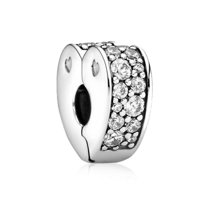 Sterling Zircon Silver Black Bead For Women DIY Jewelry