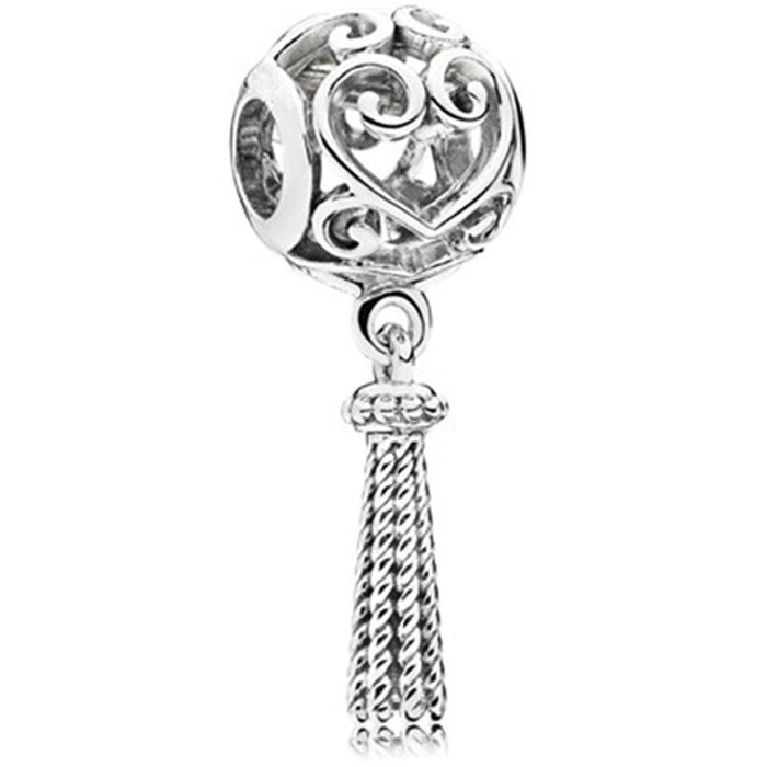 Zircon Sterling Silver Black Bead For Women DIY Jewelry