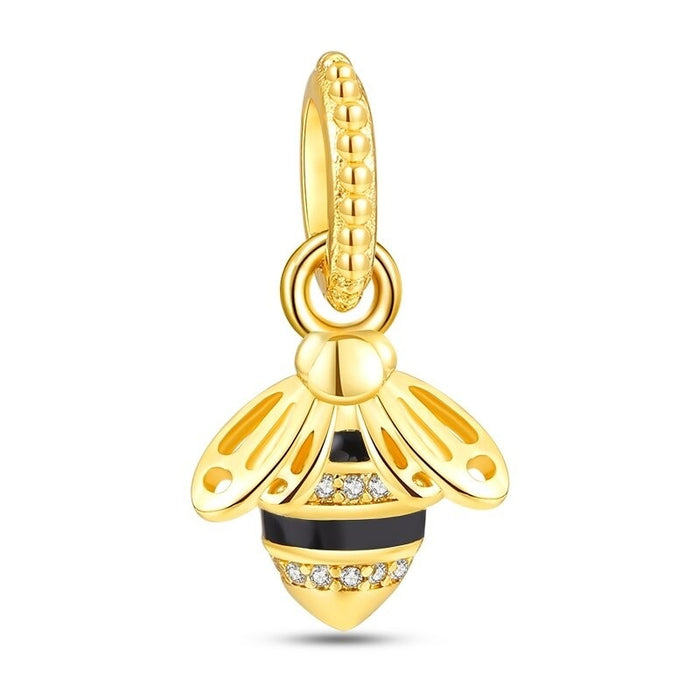 Golden Zircon Shiny Beads For Women & Girls
