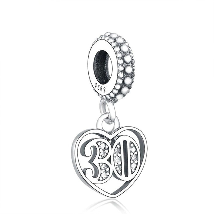 Sterling Silver Stylish Bead For Women & Girl's DIY Jewelry