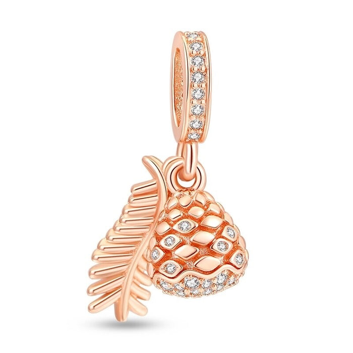 Sterling Silver Zircon Stylish Beads For Women Jewelry