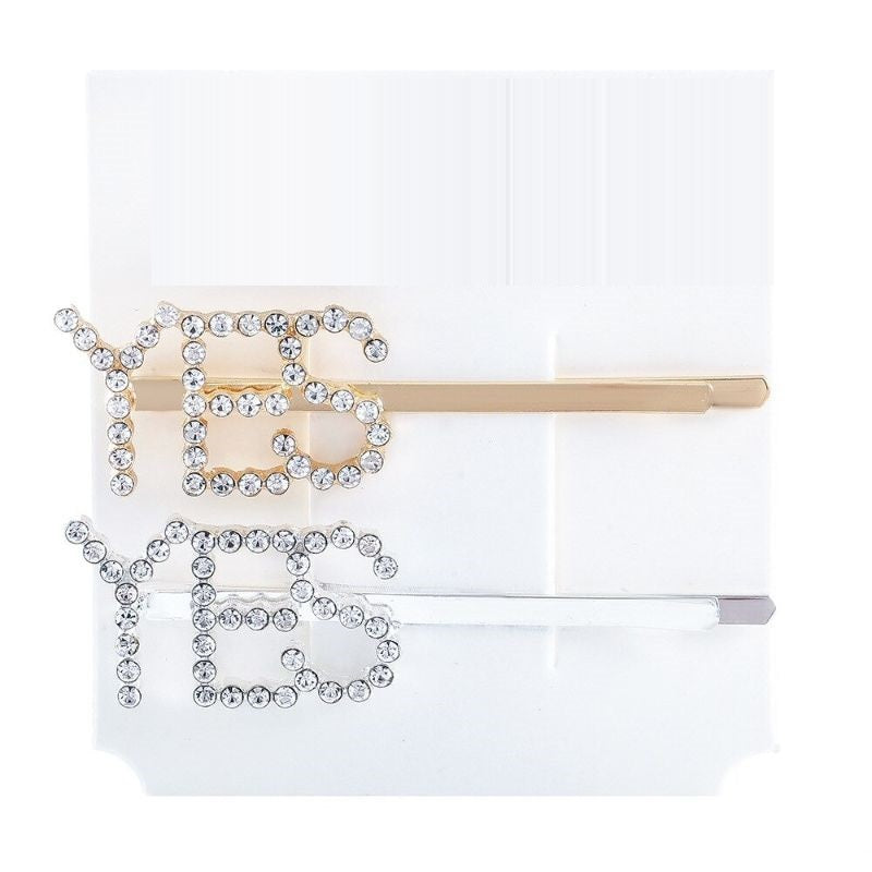 Letter Hair Clip Headwear For Women