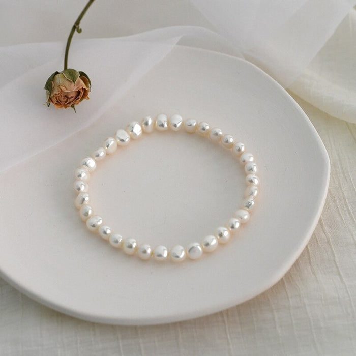 Natural Freshwater Pearl Anklet For Women