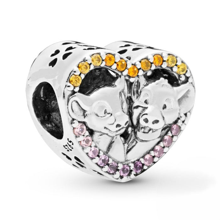 Sterling Silver Classic Cartoon Pandora Charms Fit Jewelry