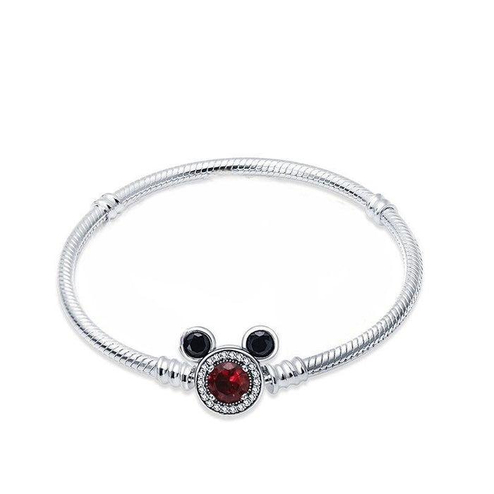 Sterling Silver Bracelet With Charm For Women