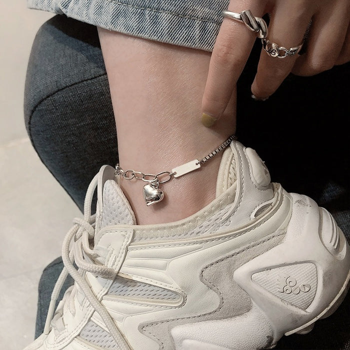 Sterling Silver Summer Anklet For Women