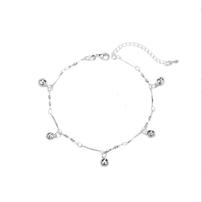 Sterling Silver Fashion Minimalist Anklet For Women